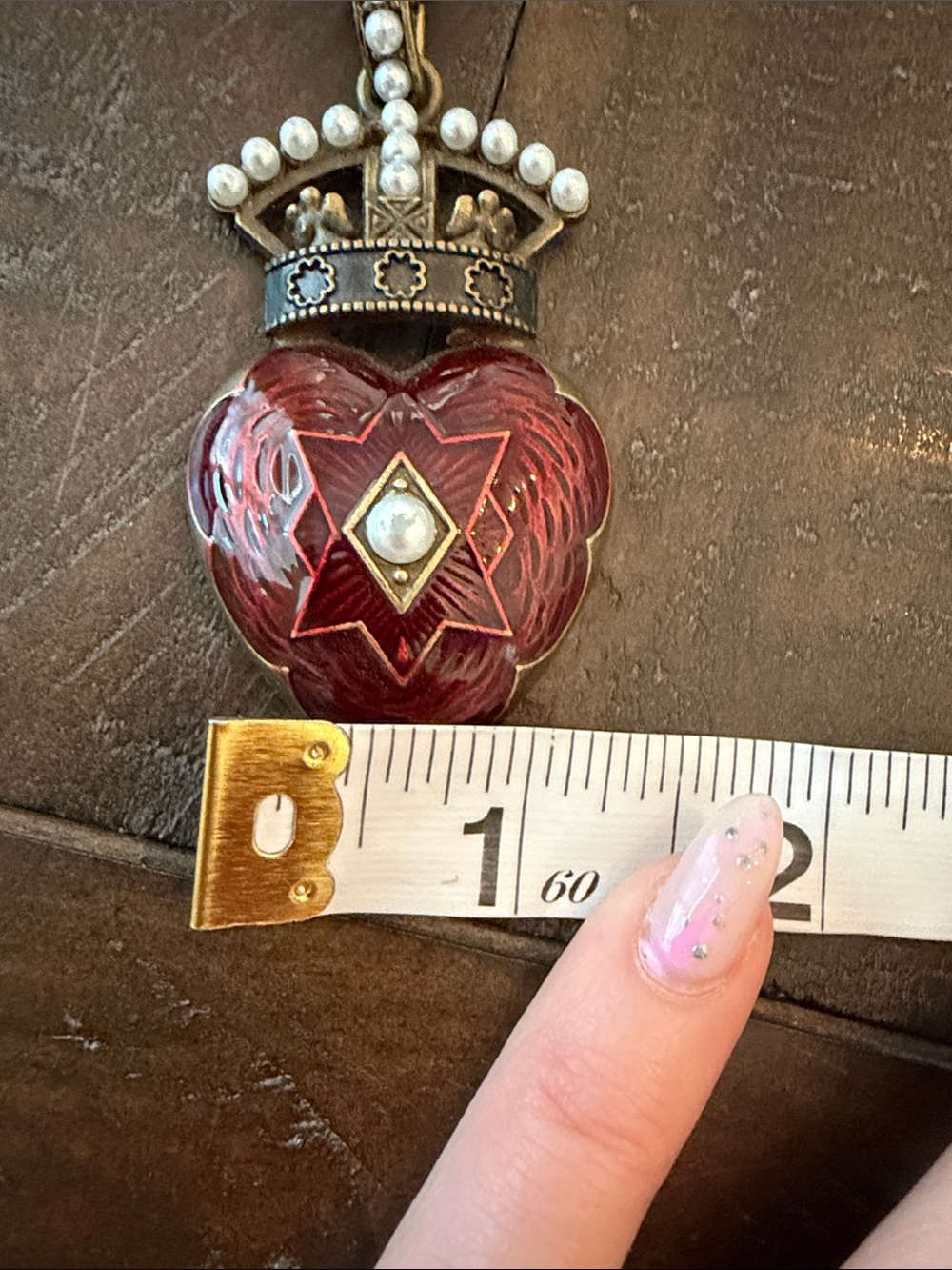 Nightcap Scotch and Sacred Heart Necklace - Picture 8 of 8